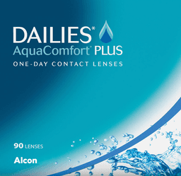 DAILIES AquaComfort PLUS contact lens box