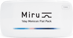 Miru 1day Menicon Flat Pack Toric contact lens box