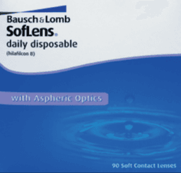 SofLens daily disposable contact lens box
