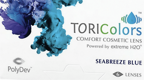 TORIColors contact lens box
