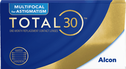 TOTAL30 Multifocal for Astigmatism contact lens box