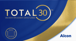 TOTAL30 contact lens box