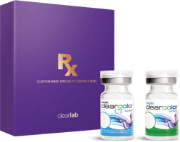 Clearcolor Custom contact lens box