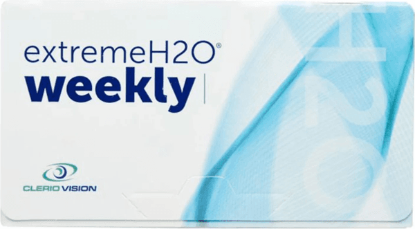 Extreme H2O Weekly contact lens box
