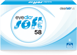 eyedia soft 58 contact lens box